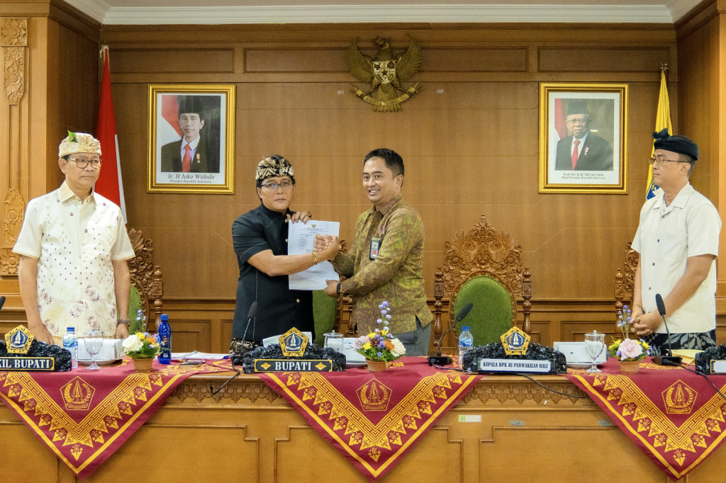 Bupati Terima Entry Meeting Pemeriksaan Kinerja BPK Perwakilan Bali